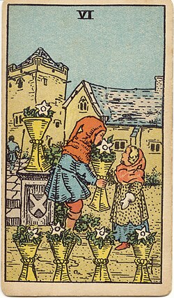 Six of Cups tarot card