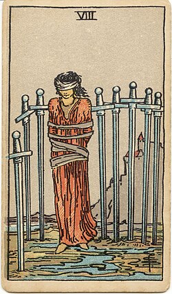 Eight of Swords tarot card