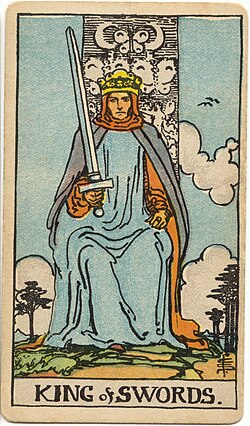 King of Swords tarot card