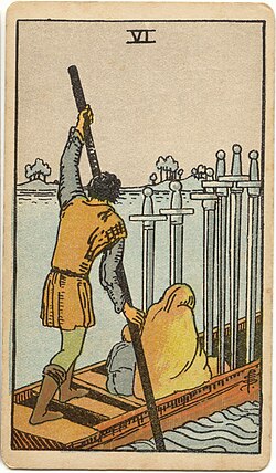 Six of Swords tarot card