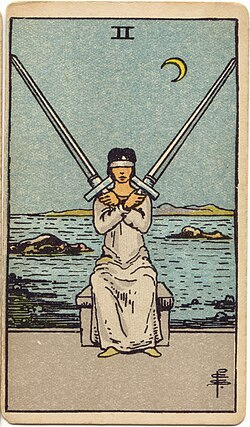 Two of Swords tarot card