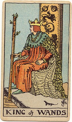 King of Wands tarot card